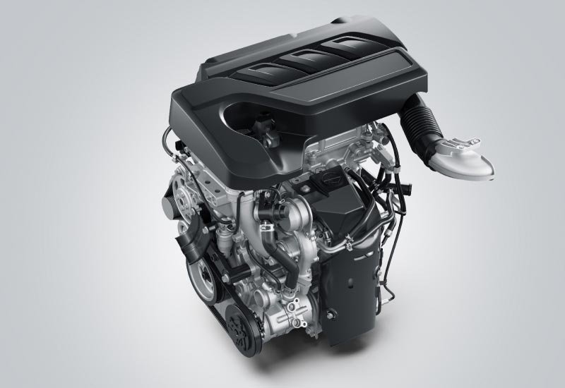 POWERFUL TURBO ENGINE