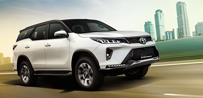 Premium Legender car side angle image showing stylish design, strong build quality, and luxury SUV presence for buyers seeking the best Legender car.