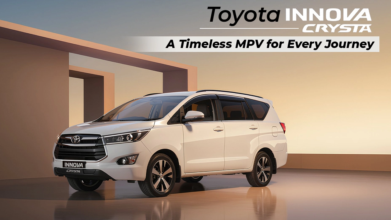 Inova Crysta Car – Premium MPV for Comfortable Family Travel Journeys