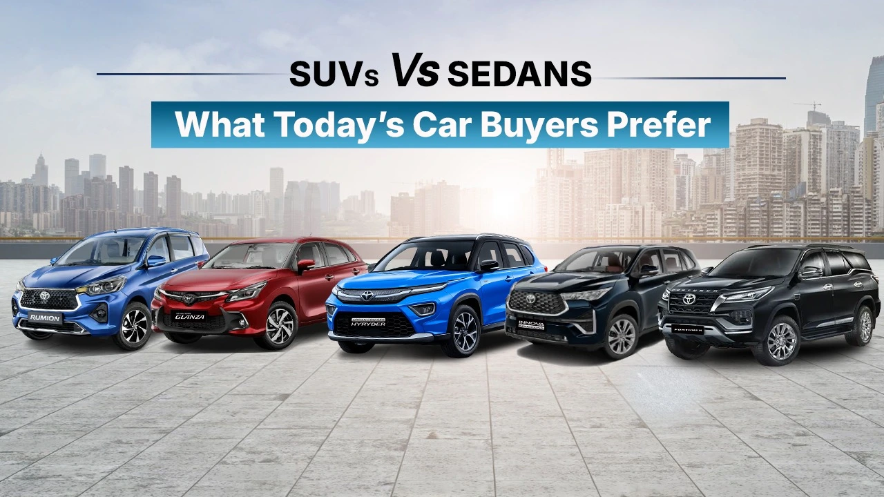 Compare suv cars and sedan cars to see what buyers prefer today. Explore features, comfort, and performance with suv car test drive and sedan car test drive insights.