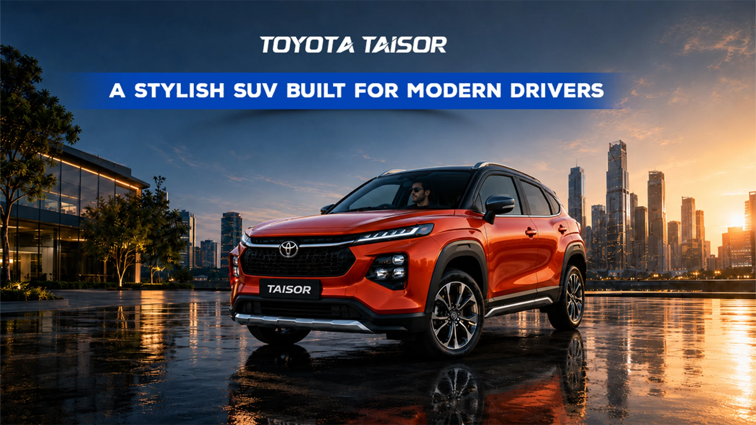 Toyota Taisor Stylish SUV for Modern City and Highway Drives