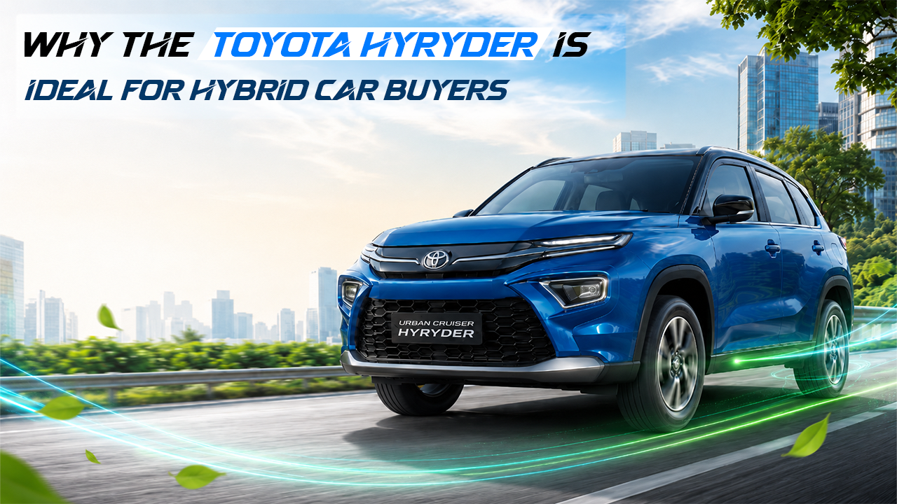 Toyota Hyryder Hybrid SUV for Smart and Efficient Driving